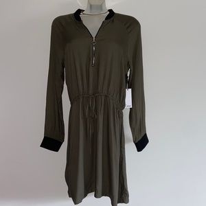 Dex Clover Green Long Sleeve Dress #NWT